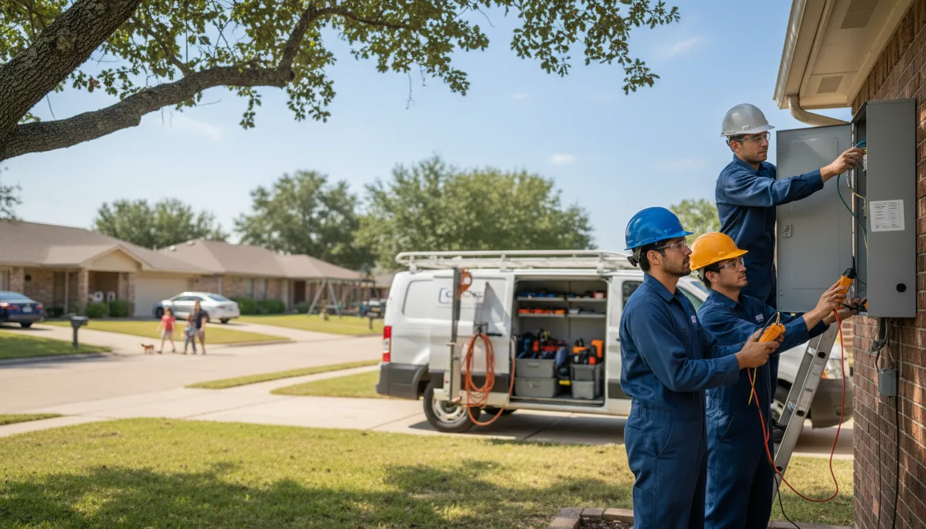Certified electrician providing emergency electrical services in Cambridge, NE